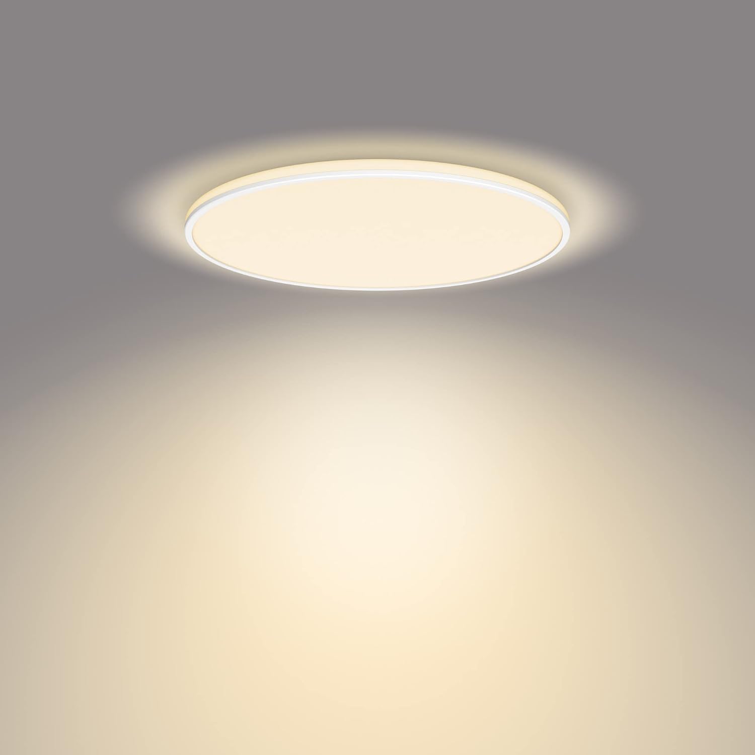 Thumbnail 1 de Philips LED Plafoniera Ozziet Grande – 2700K, 36W, doppia zona, nero