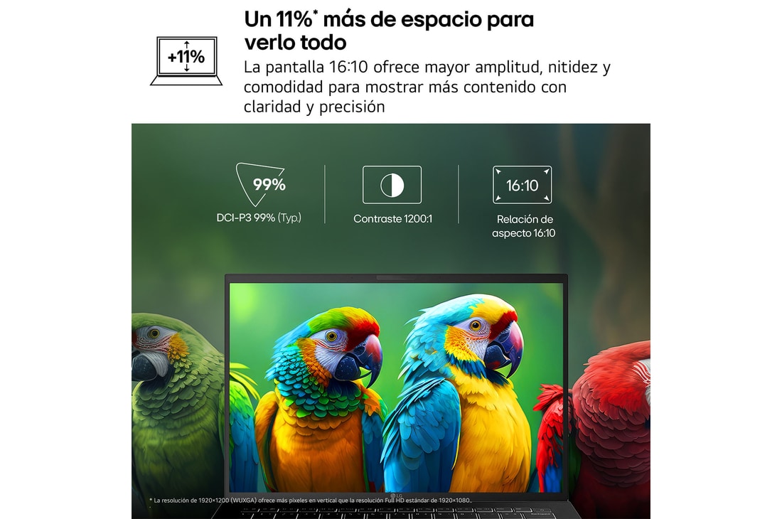 Thumbnail 5 de LG gram 14Z90U (14") con Intel Core Ultra 7, 32 GB RAM y SSD 1 TB, Windows 11 Home
