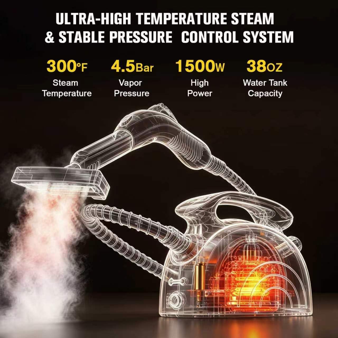 Detalle de Waitbird Steam Cleaner 4.5 Bar