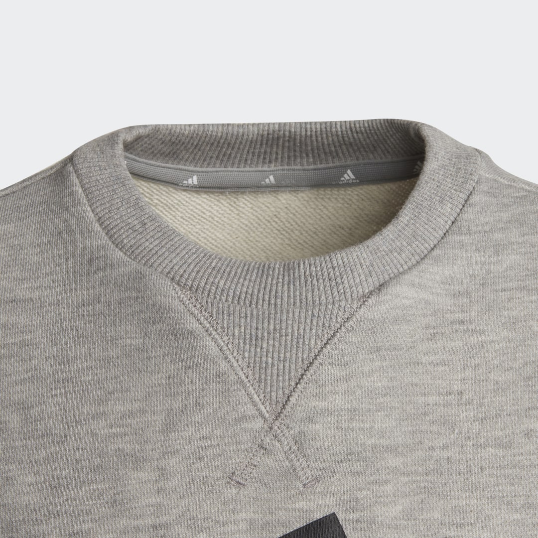 Thumbnail 2 de Sudadera Essentials de Adidas Gris – comodidad diaria con un toque urbano
