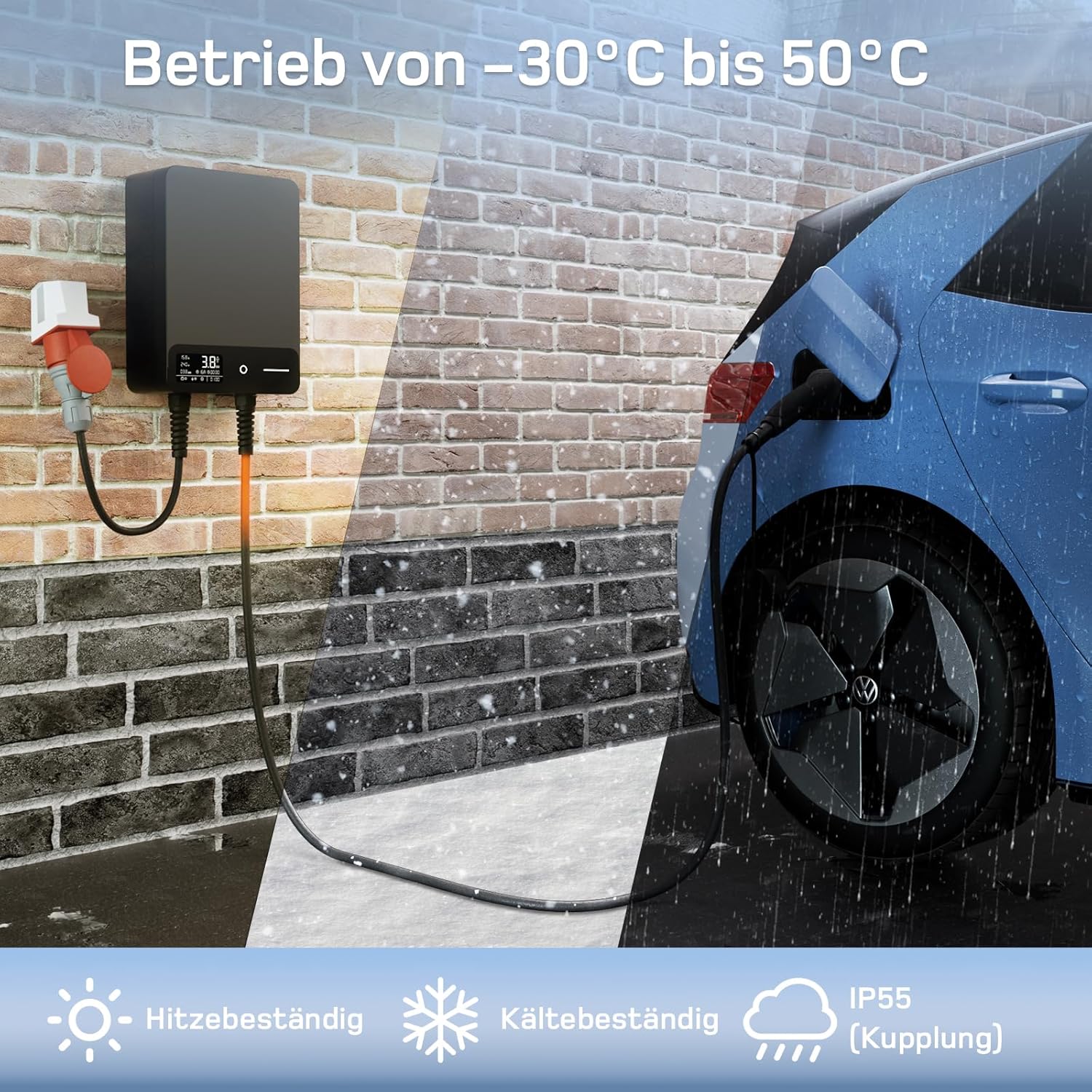 Thumbnail 3 de dé Typ 2 Ladekabel offenes Ende 11 kW (10 m, 16 A, 3-phasig) als Wallbox-Ersatzkabel