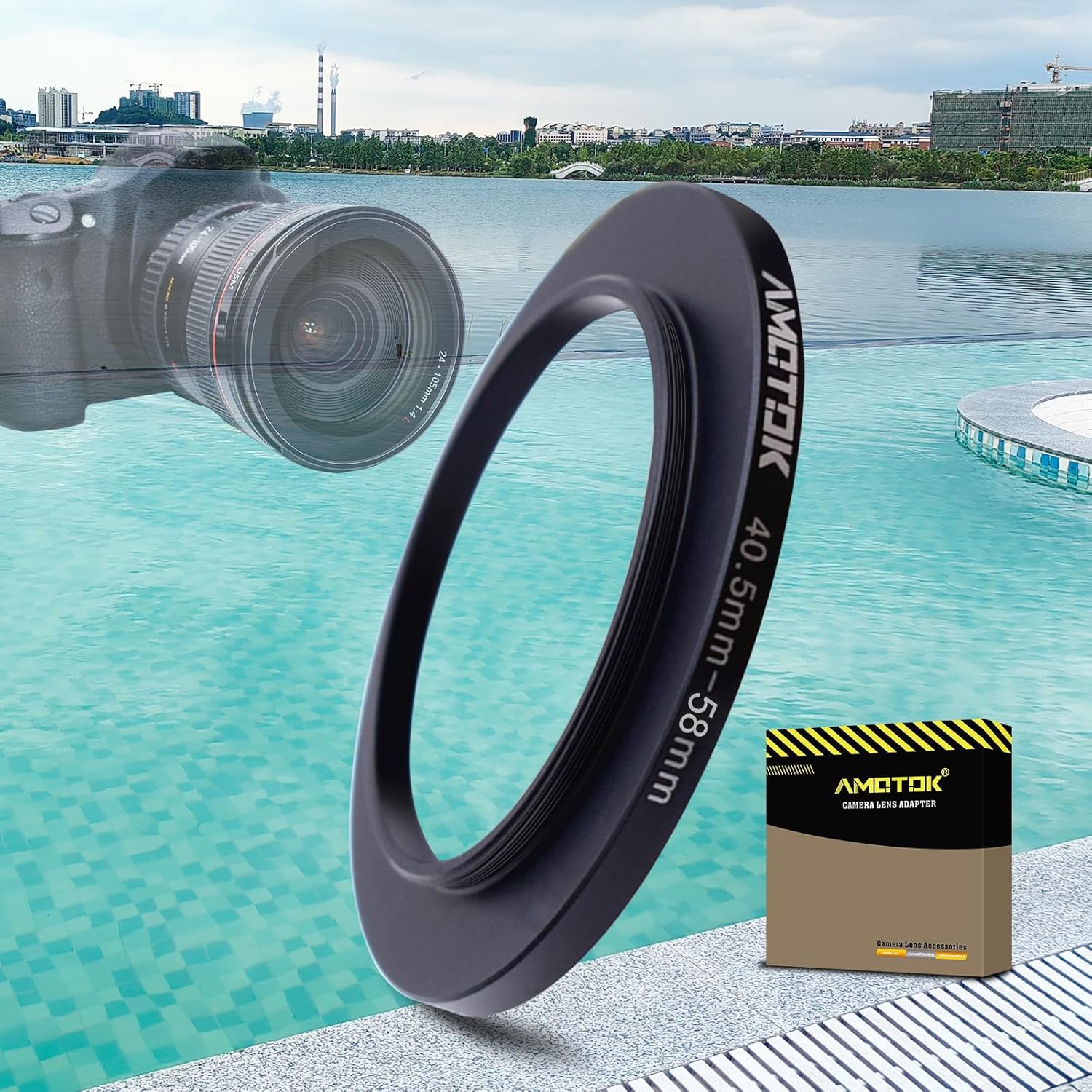 Thumbnail 5 de AMOTOK 62mm to 52mm Lens Adapter (Step-Down) for 62mm Lenses