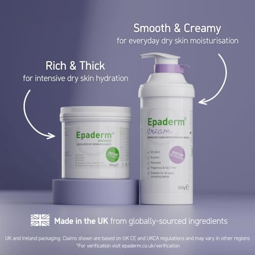 Thumbnail 10 de Epaderm Moisturising Cream for Dry Skin (500g Pump) – 2-in-1 Emollient and Cleanser