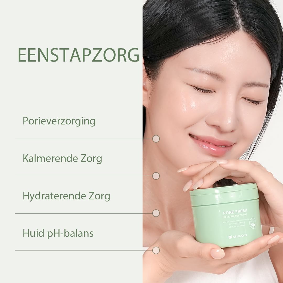 Thumbnail 2 de MIZON Pore Fresh Peeling Toner Pad met AHA, BHA en PHA, 60 stuks