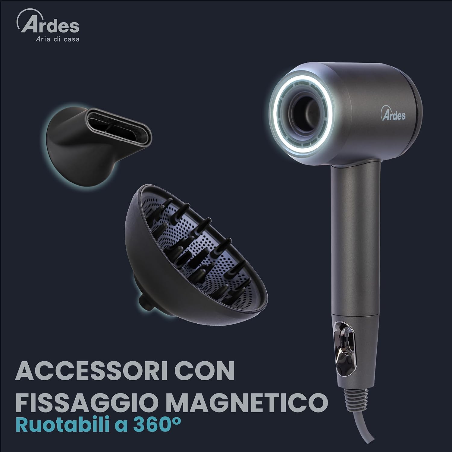 Thumbnail 4 de Ardes HAIR PRO D 1800 W Asciugacapelli Ionico
