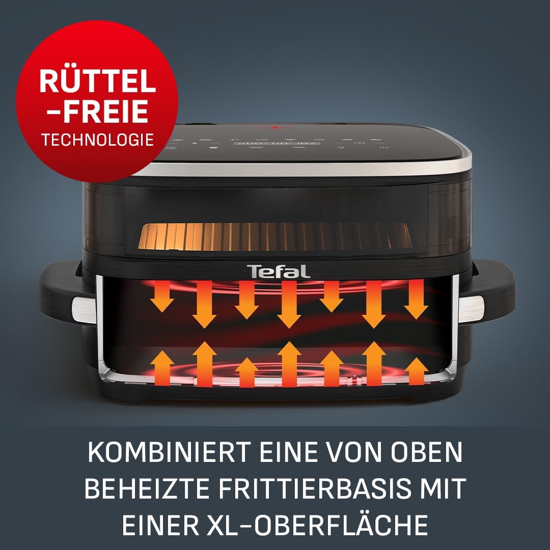 Thumbnail 5 de Tefal Easy Fry XL Surface Heißluftfritteuse – Airfryer mit Sichtfenster und XL-Garfläche (bis 1 kg)