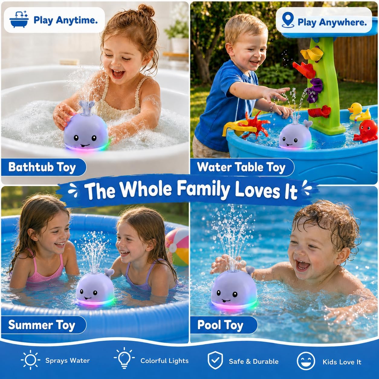 Thumbnail 6 de Gigilli Bath Toys for Ages 1-3 🐳