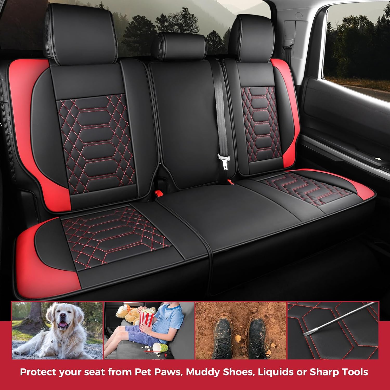 Thumbnail 6 de FREESOO Tundra Seat Covers 2026