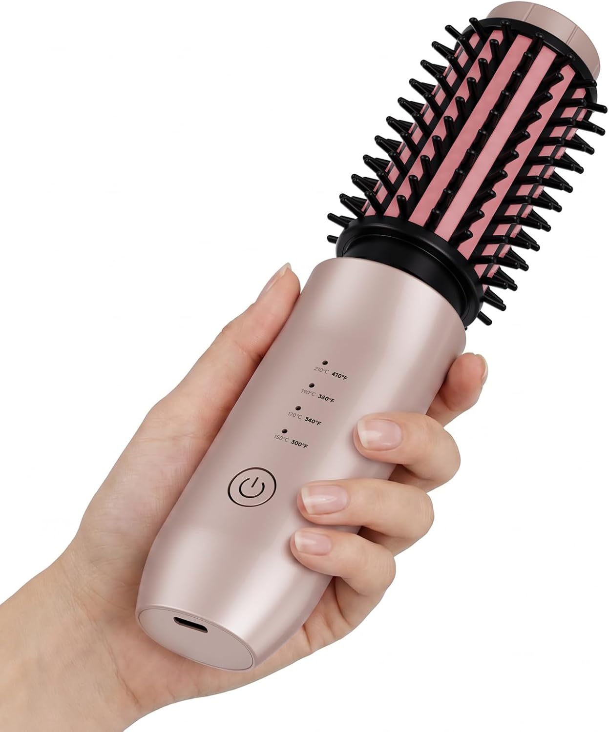 Detalle de CARESKY GT2305 Cordless Curling Iron Brush, 1-1/2-Inch, 4 Settings