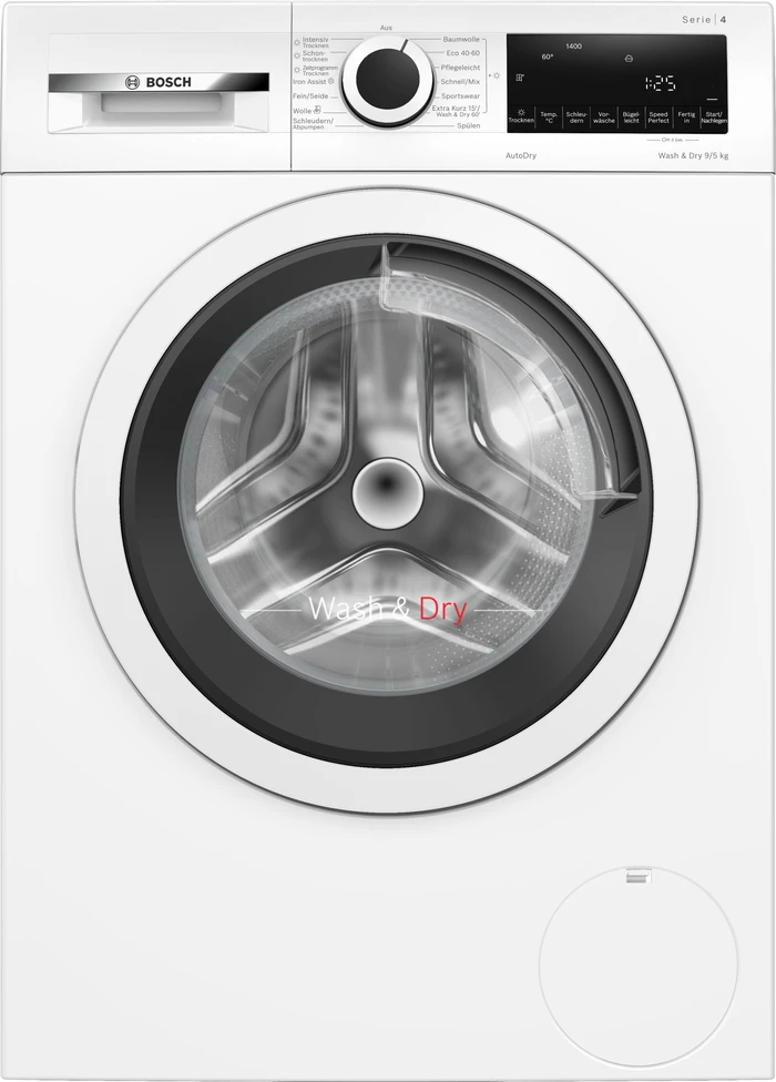 Thumbnail 6 de Bosch WNA13441 Waschtrockner 9/5 kg – schonend waschen & trocknen mit Sensorik