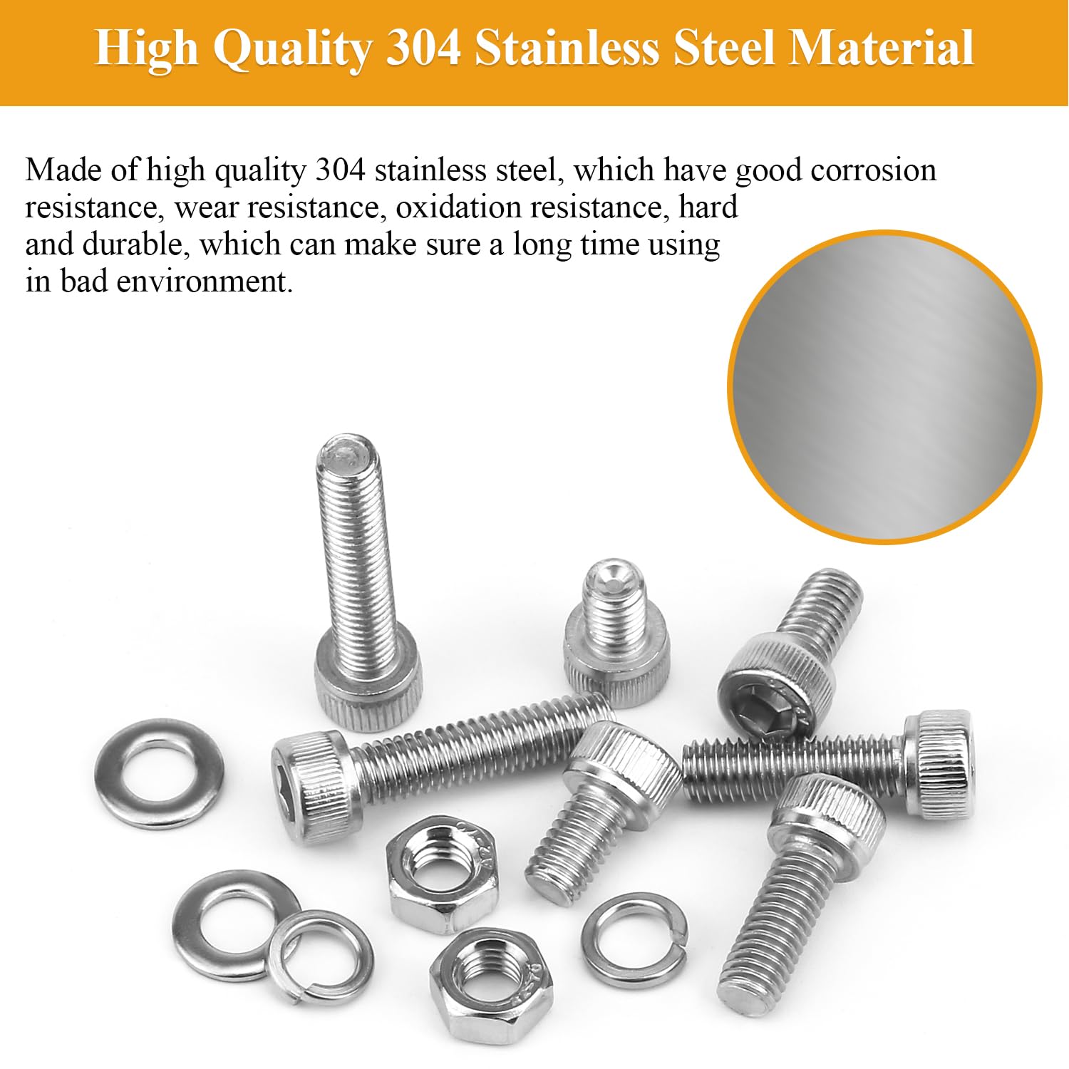 Detalle 2 de Sutemribor Socket Head Cap Screws M6 x 12mm