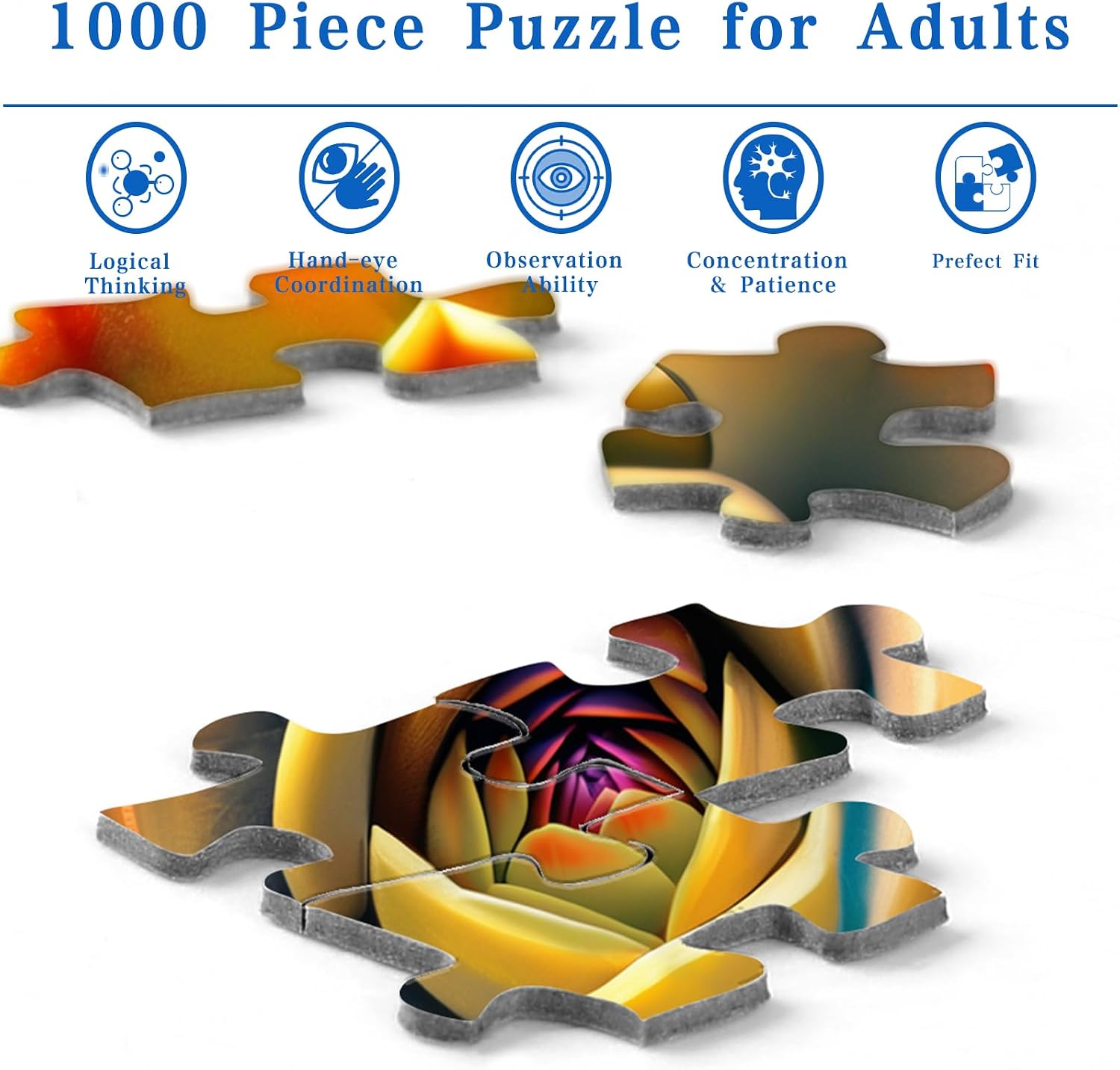 Detalle de Rocorose 1,000-Piece Jigsaw Puzzle