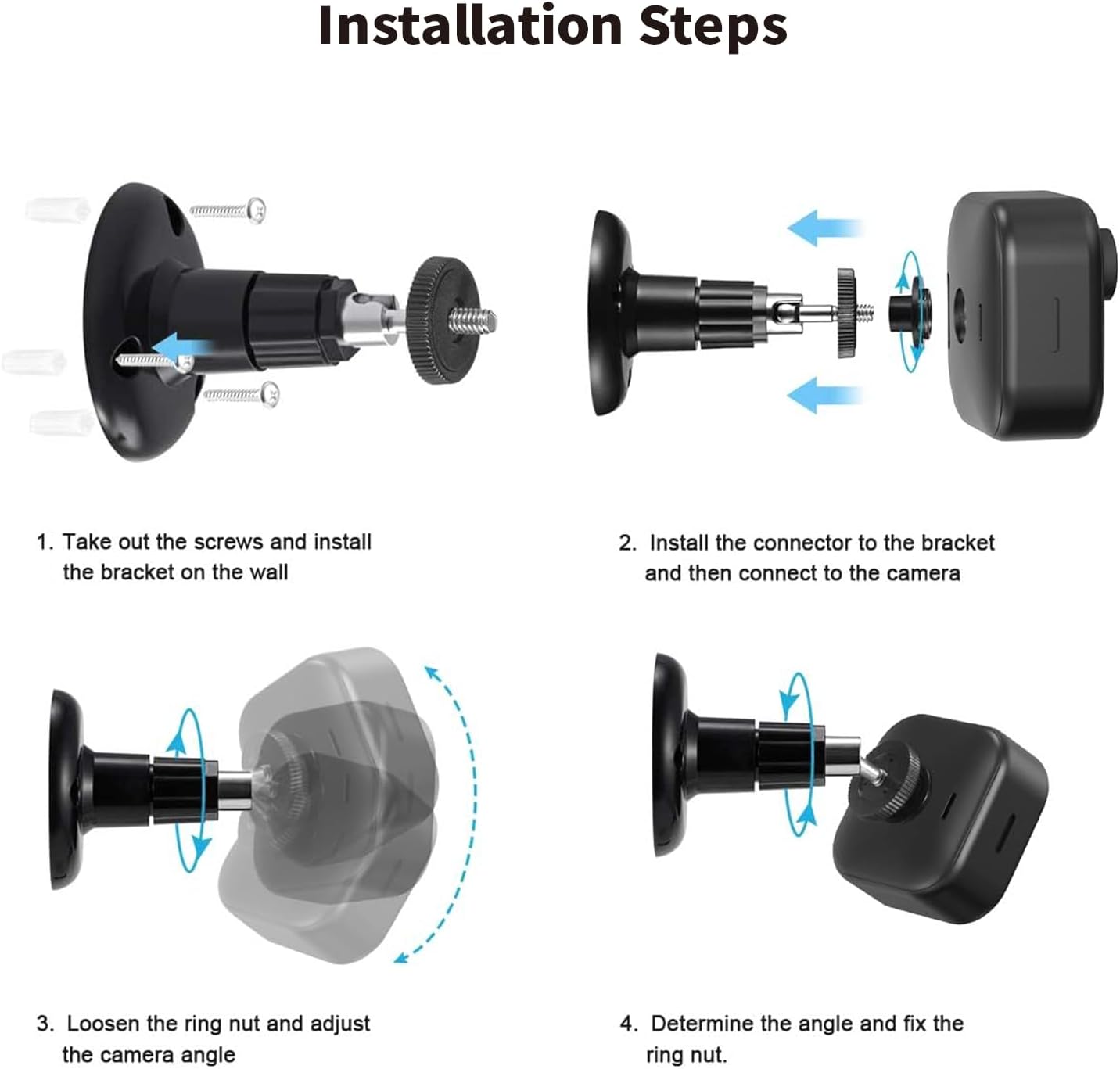 Thumbnail 2 de Tonton Wall Mount for Blink Outdoor Camera — 360° Adjustable Bracket (1 Pack)