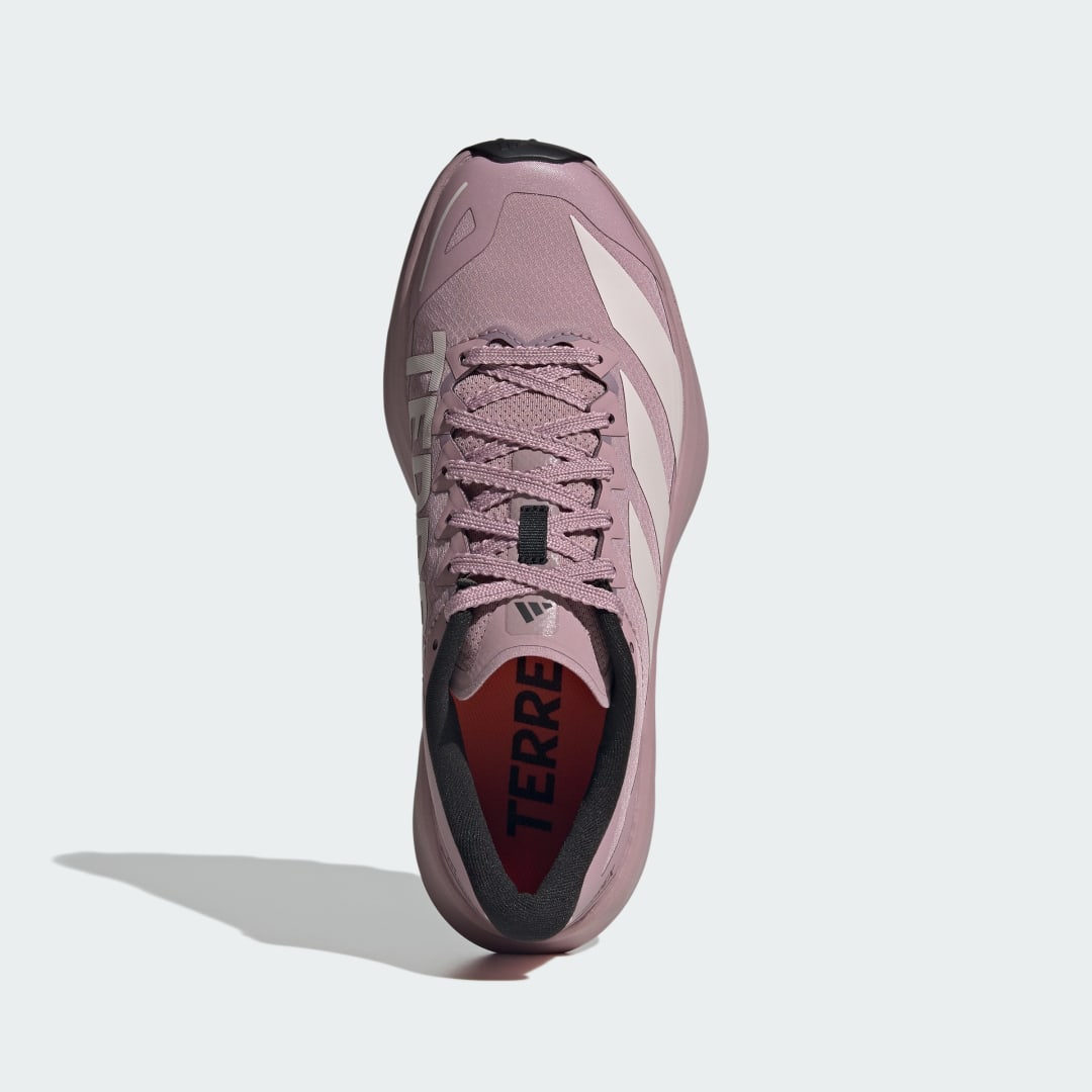 Detalle 2 de Terrex Agravic 4 de Adidas: zapatilla de trail en color violeta para rutas exigentes