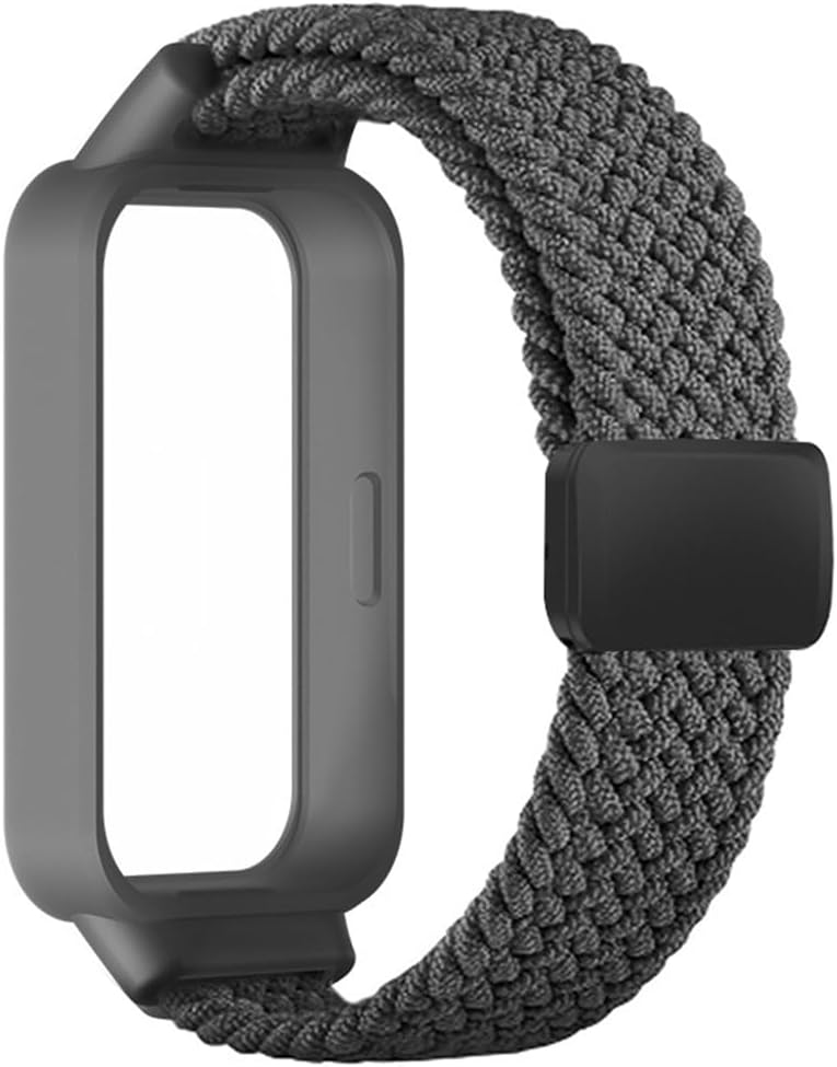 Thumbnail 6 de FYISWHO Magnetic Watch Strap for Xiaomi Smart Band 9 Active / Redmi Smart Band 3 – Nylon Sport Replacement Band