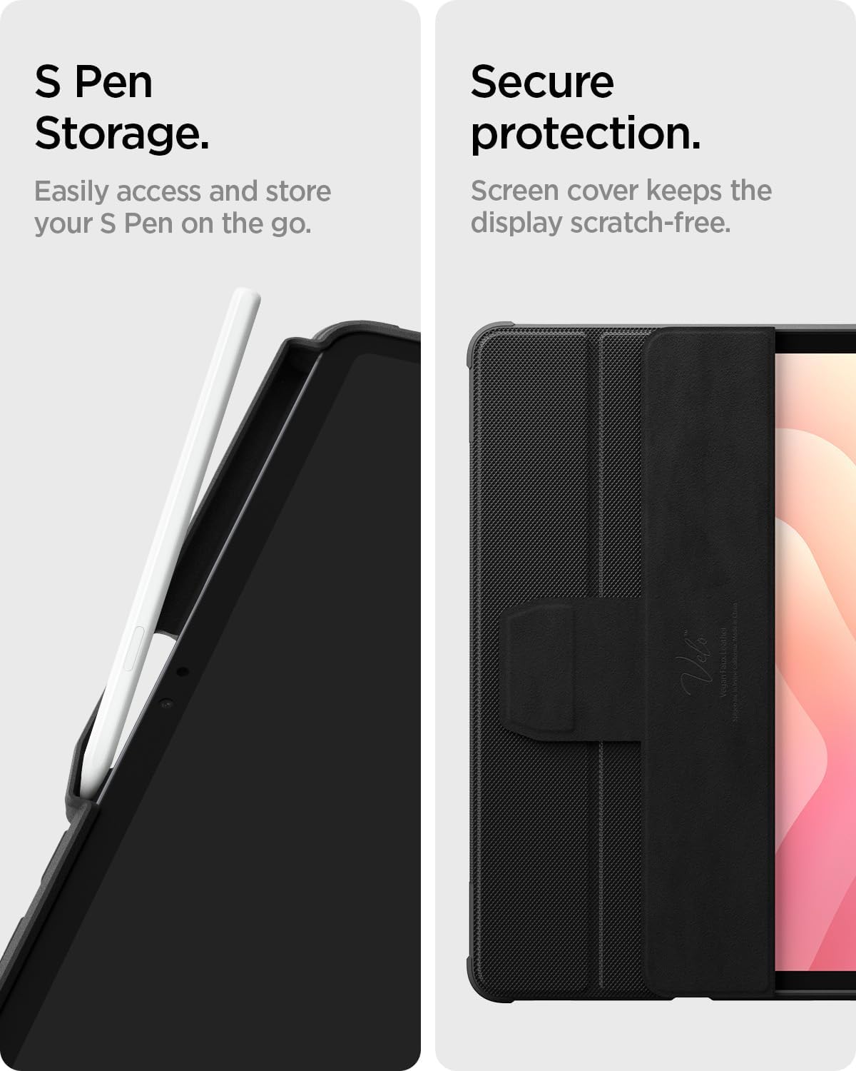 Thumbnail 5 de Spigen Rugged Armor Pro Hülle für Samsung Galaxy Tab S11 (2025) – mit Stifthalter, Auto Schlaf/Wach, Schwarz