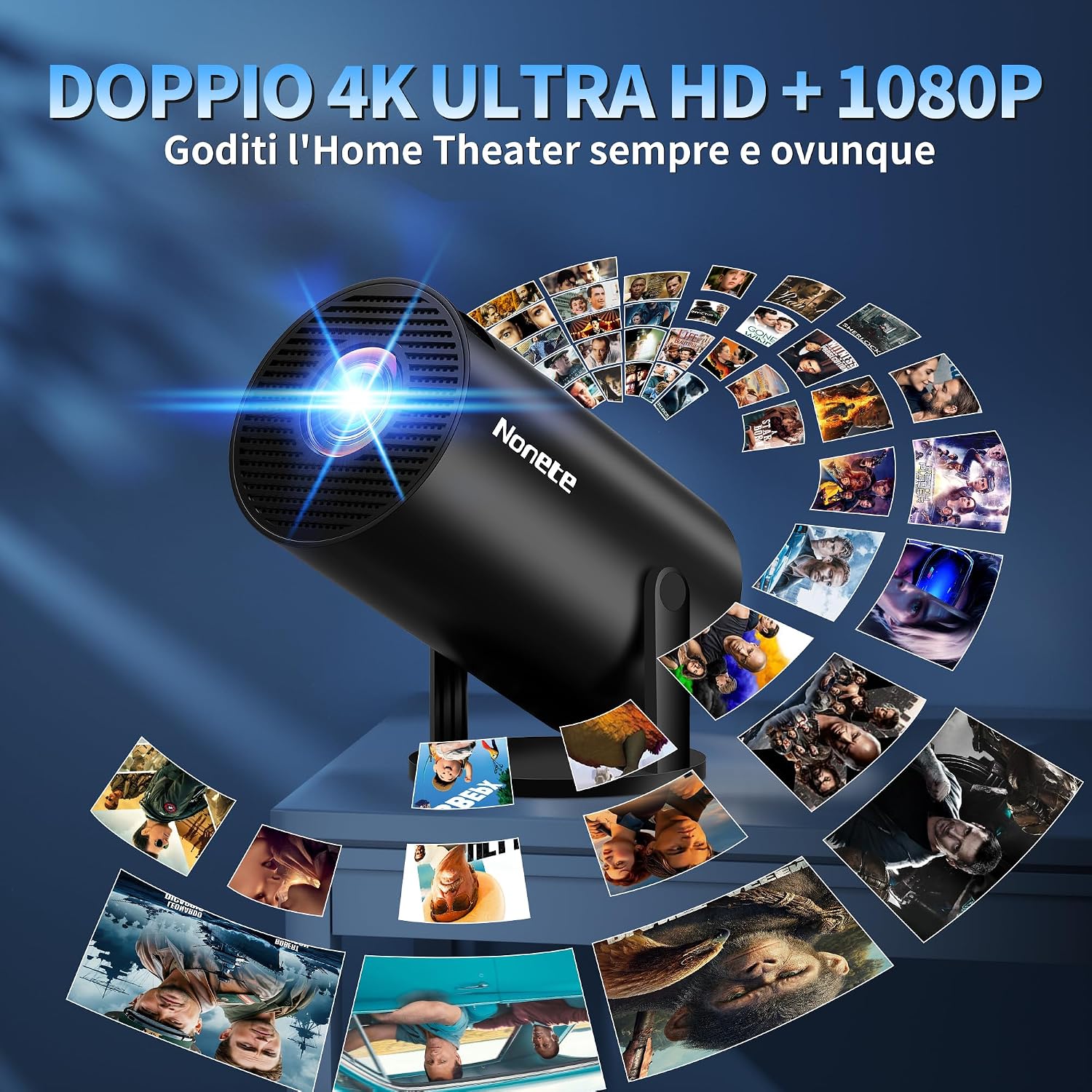Thumbnail 5 de Proiettore 1080P portatile Mini 4K 📽