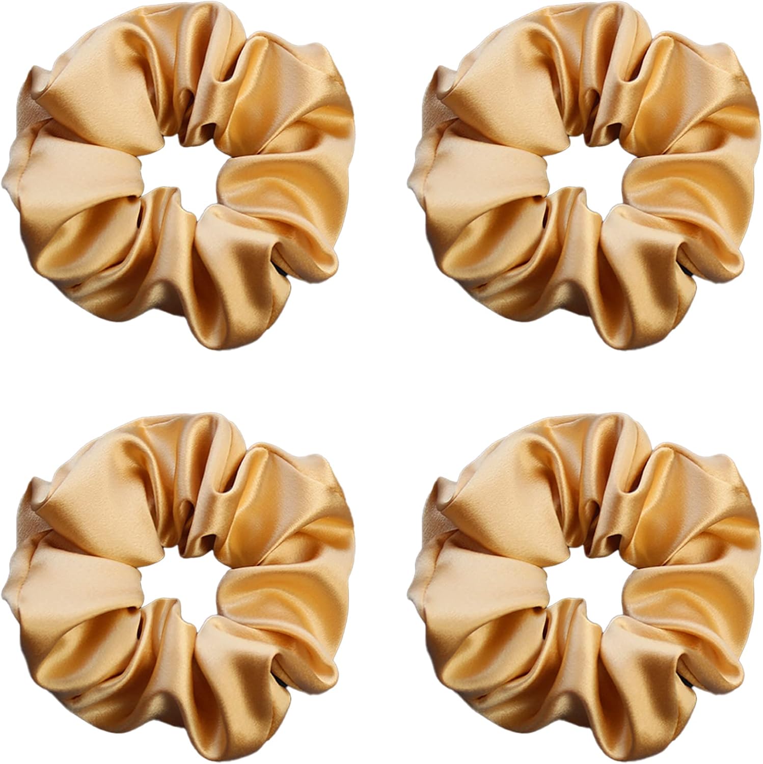 Thumbnail 5 de townssilk Élastique à cheveux en soie 100% soie de mûrier (pack 2) rose poudré violet