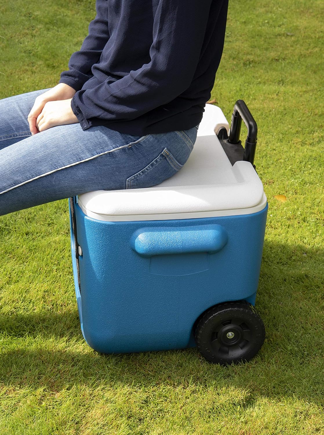 Thumbnail 3 de Coleman 50 QT Poly-lite Ghiacciaia con Rotelle – 47 L