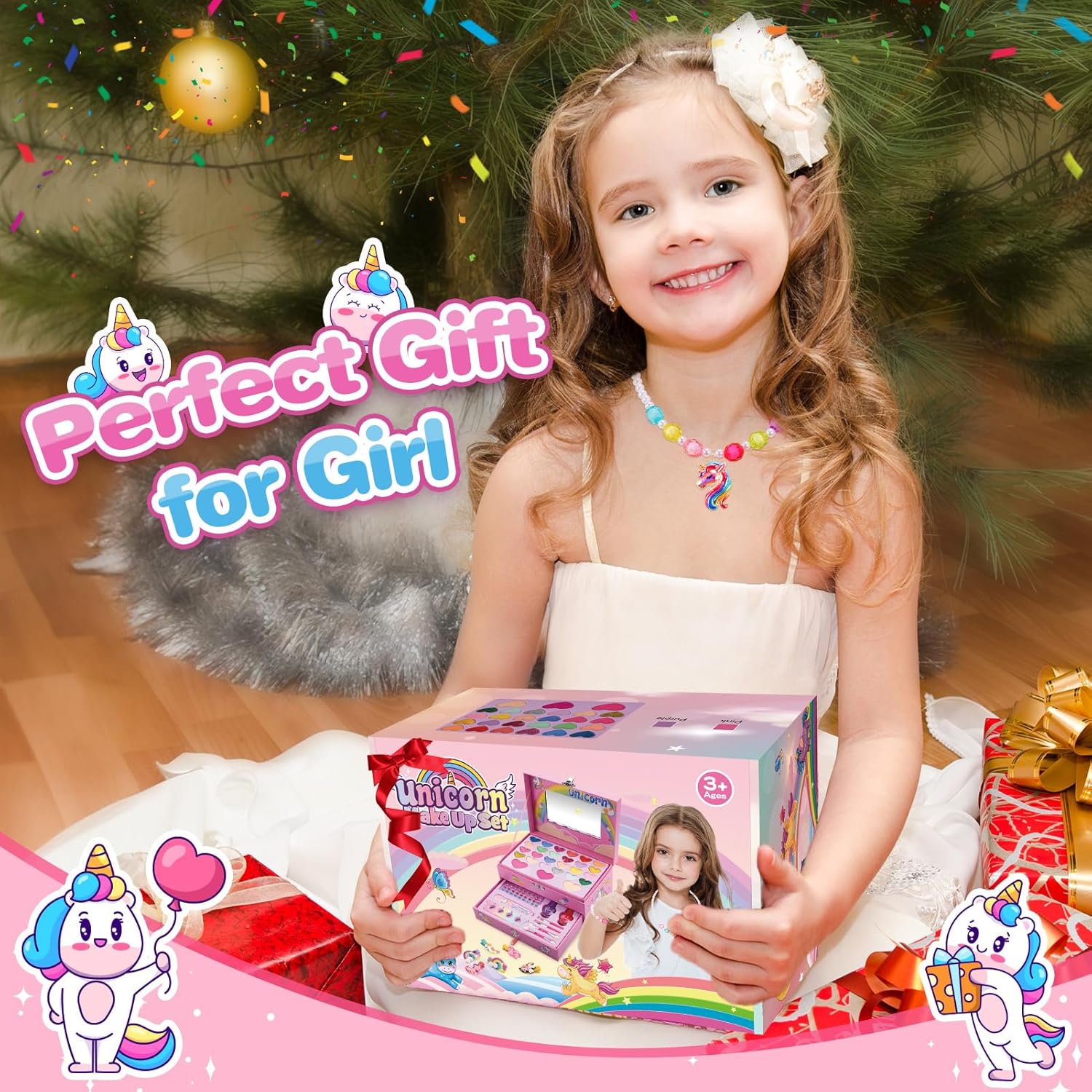Thumbnail 6 de Unicorno Trucchi Bambina 3–9 anni: kit trucco lavabile con astuccio unicorno