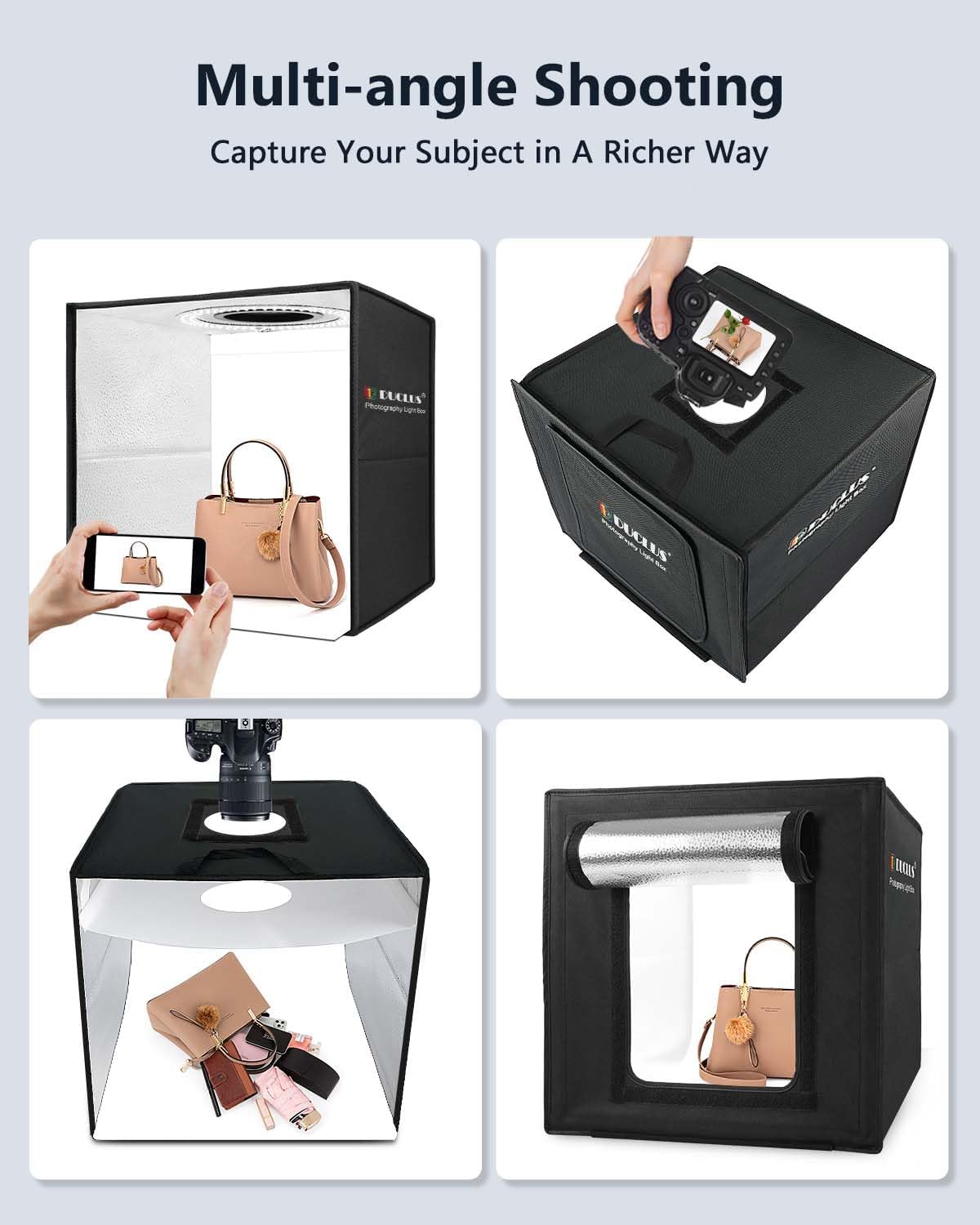 Thumbnail 4 de DUCLUS Professional Light Box 40x40cm