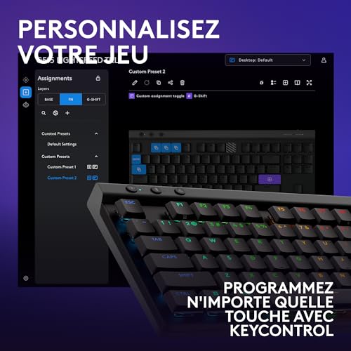 Thumbnail 6 de Logitech G G515 Lightspeed TKL profilé – Clavier Gaming sans Fil