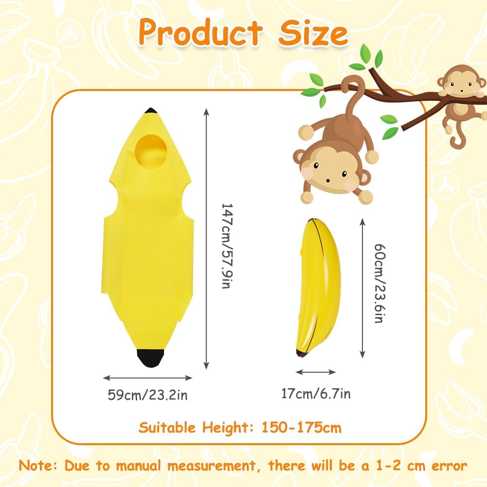 Thumbnail 1 de AYBUY Bananenkostüm 147 cm 🎭