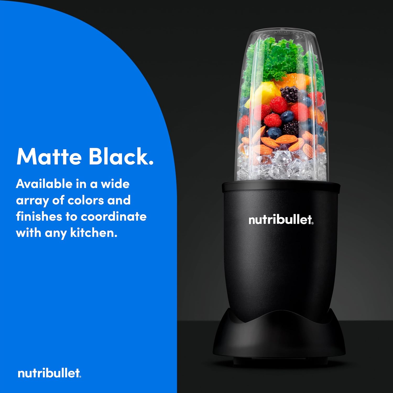 Thumbnail 2 de Nutribullet Pro 900W Nutrient Extractor Matte Black