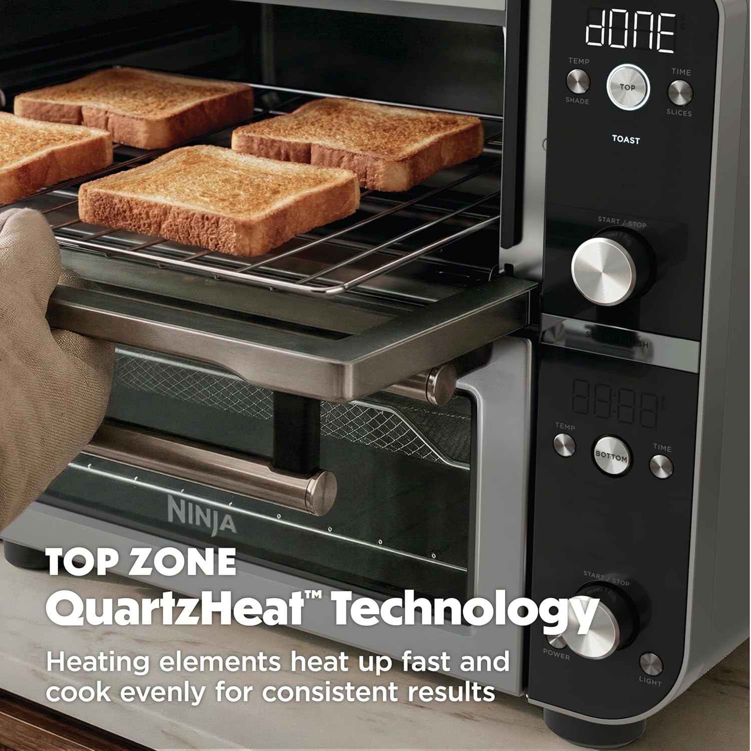 Thumbnail 5 de Ninja Double Oven Pro Smart XL Countertop Oven & Air Fryer (DCT801)