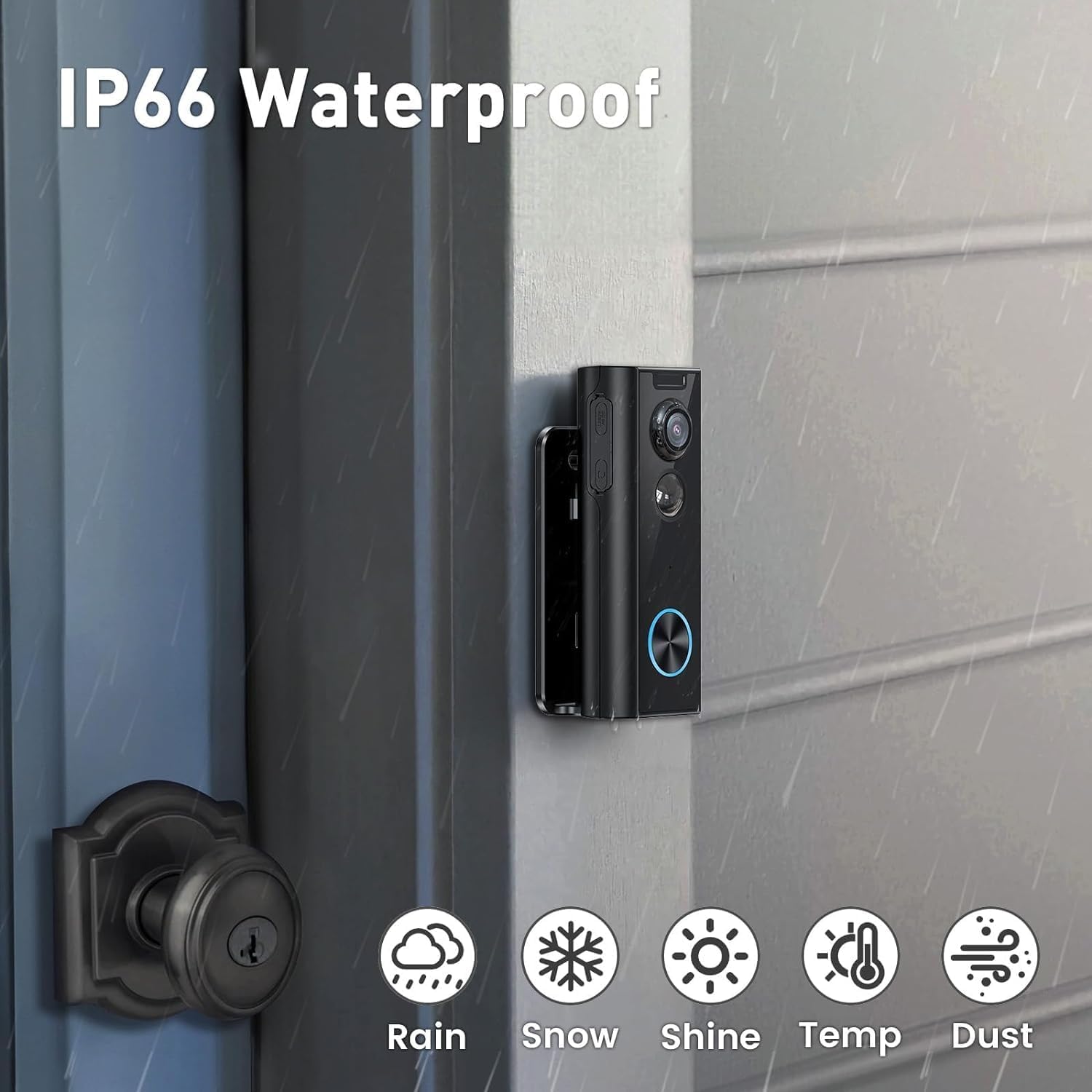 Thumbnail 6 de XTU Wireless Video Doorbell 2K HD