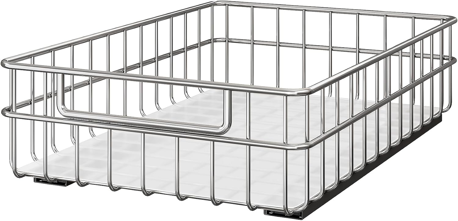 Detalle de Pull-Out Cabinet Organizer, Stainless Steel