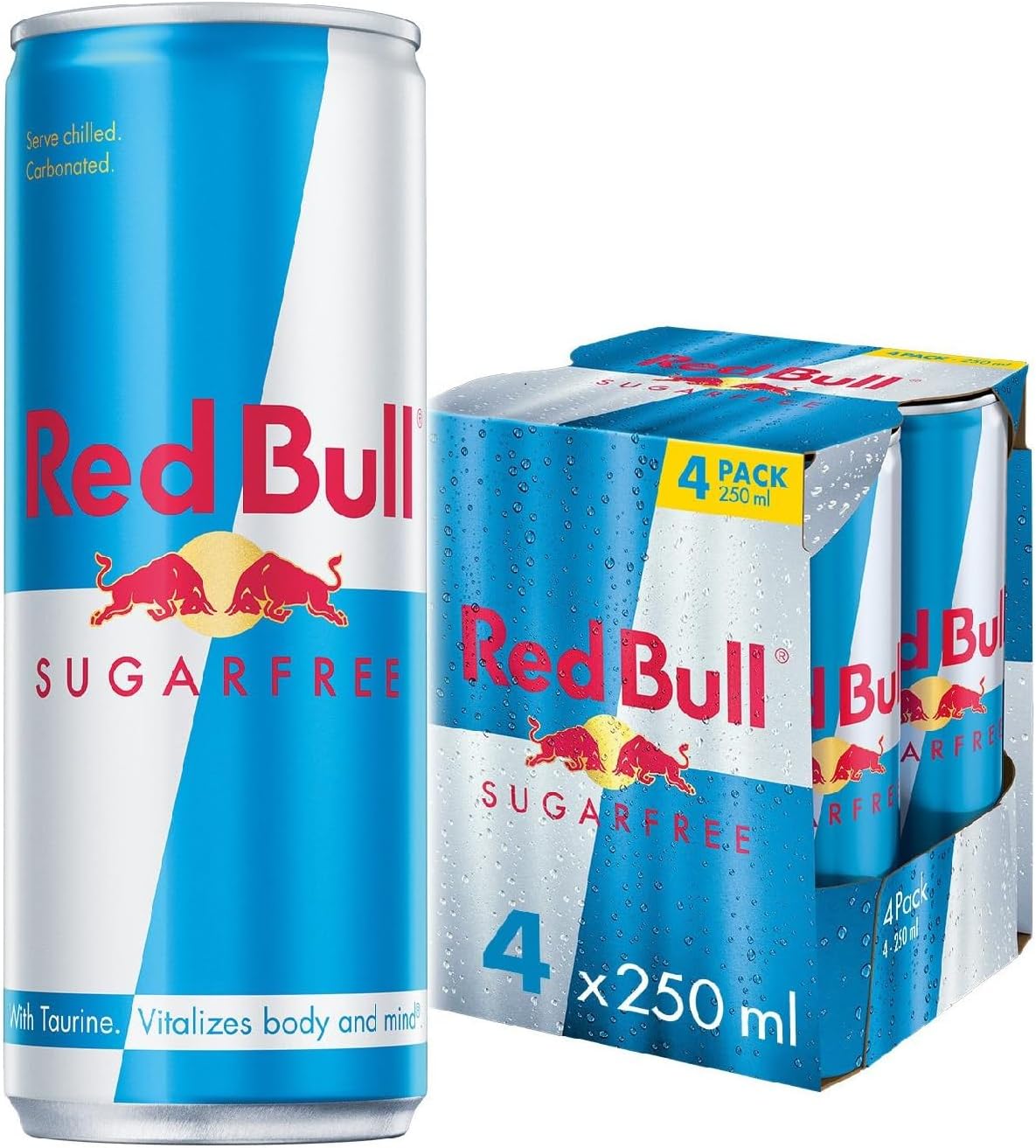 Thumbnail 5 de Red Bull Energy Drink Sugar Free, 250 ml – Pack of 12