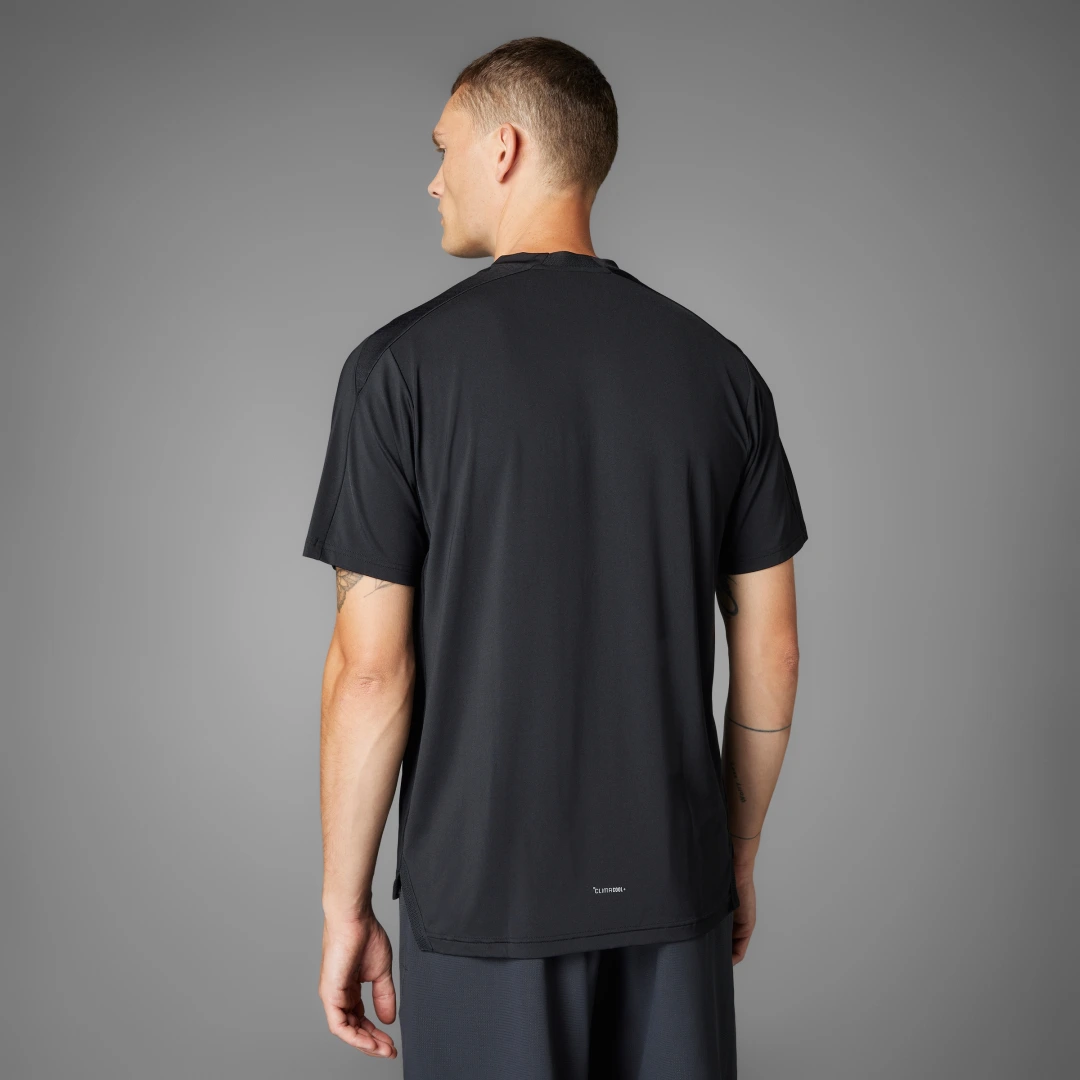 Detalle 2 de Camiseta Designed-for-Training Intensity en negro de Adidas