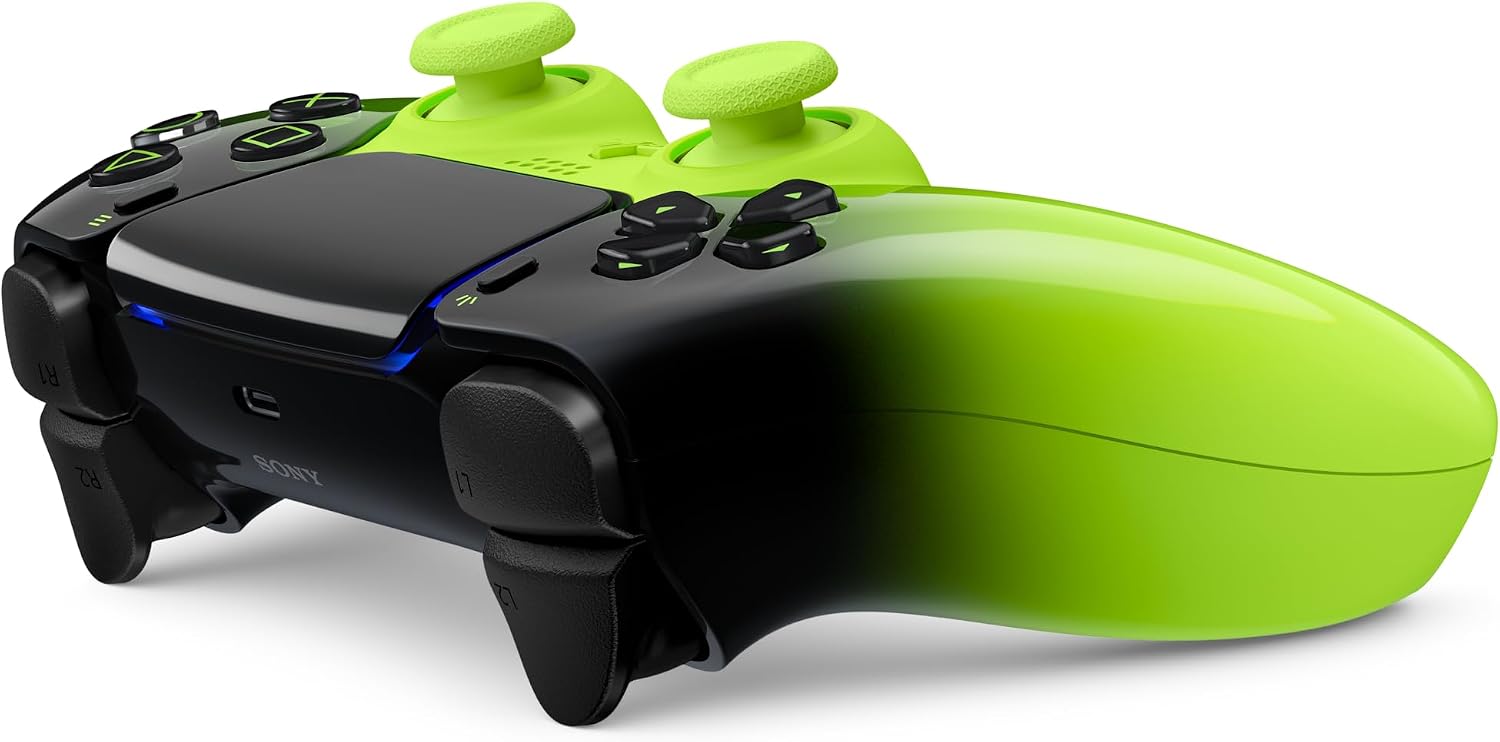 Detalle de Sony PlayStation DualSense Wireless Controller – Remix Green