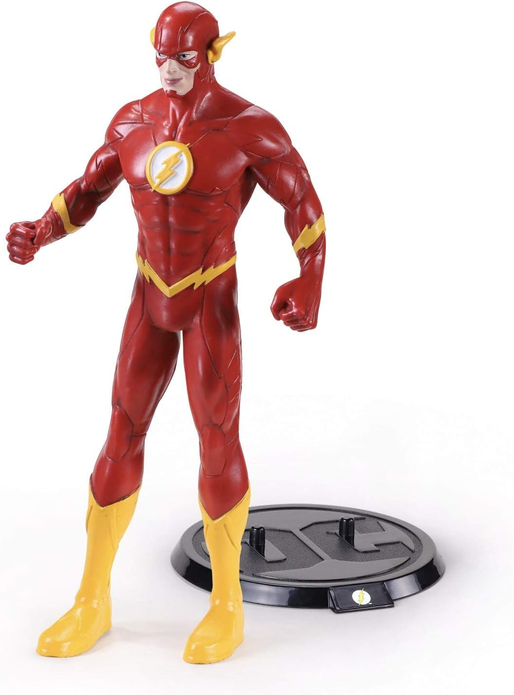 Thumbnail 5 de The Noble Collection BendyFigs DC The Flash bendable figure (7.5in / 19cm) with stand