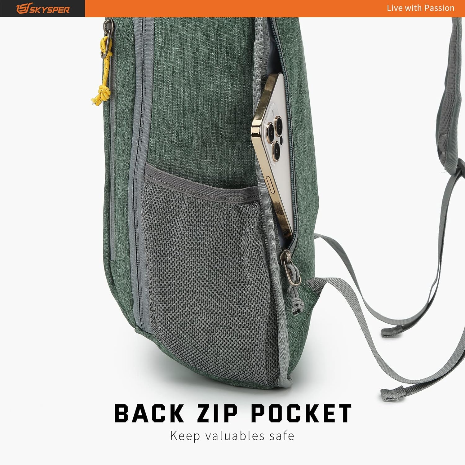 Thumbnail 6 de SKYSPER Small Daypack 20L lightweight packable backpack