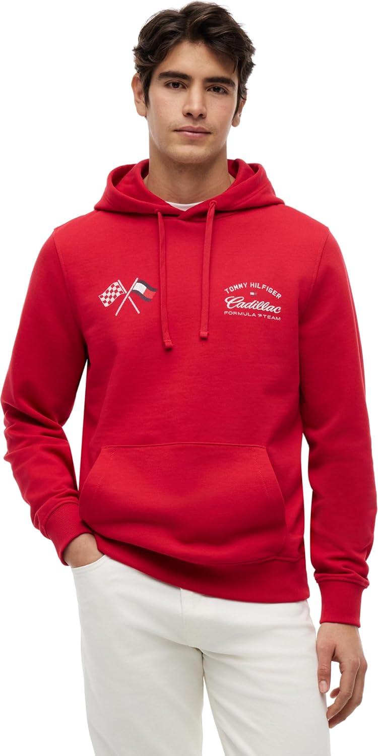 Thumbnail 6 de Tommy Hilfiger Sweat à Capuche TH X Cadillac F1 Varsity Graphic en coton – Unisexe