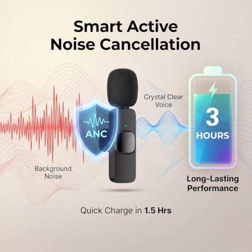 Thumbnail 3 de DUIDESHI Wireless Lavalier Microphone for Phone (Type-C): A practical clip-on mic for on-the-go video