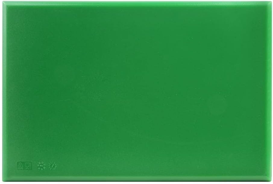 Detalle de Hygiplas Extra dickes blaues Schneidebrett 25 x 450 x 300 mm – HDPE, spülmaschinenfest