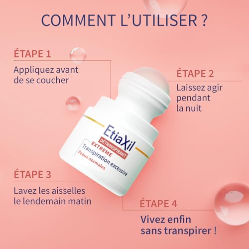 Thumbnail 3 de ETIAXIL Détranspirant Extrême Aisselles – 15 ml, peau normale, efficacité 5 jours