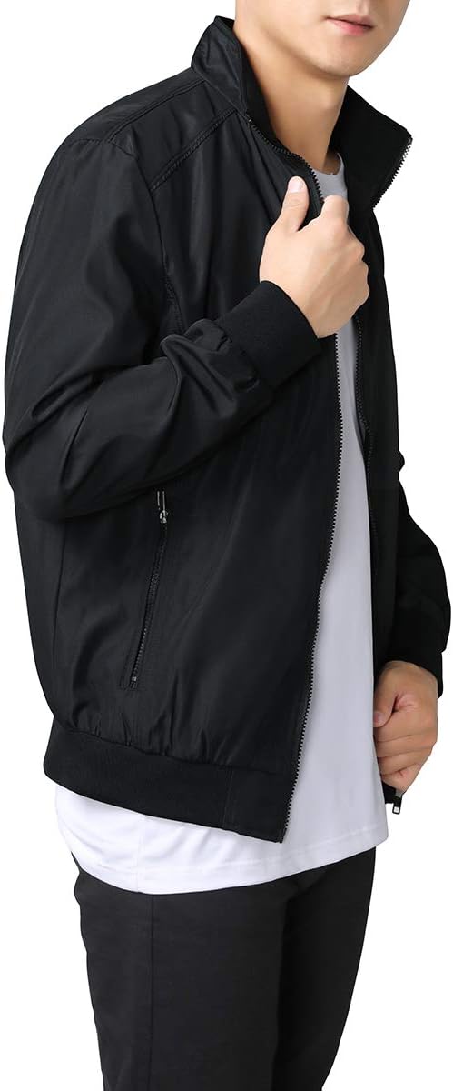 Detalle de Allthemen Blouson Homme Léger: veste militaire chaude, idéale pour printemps, été et automne