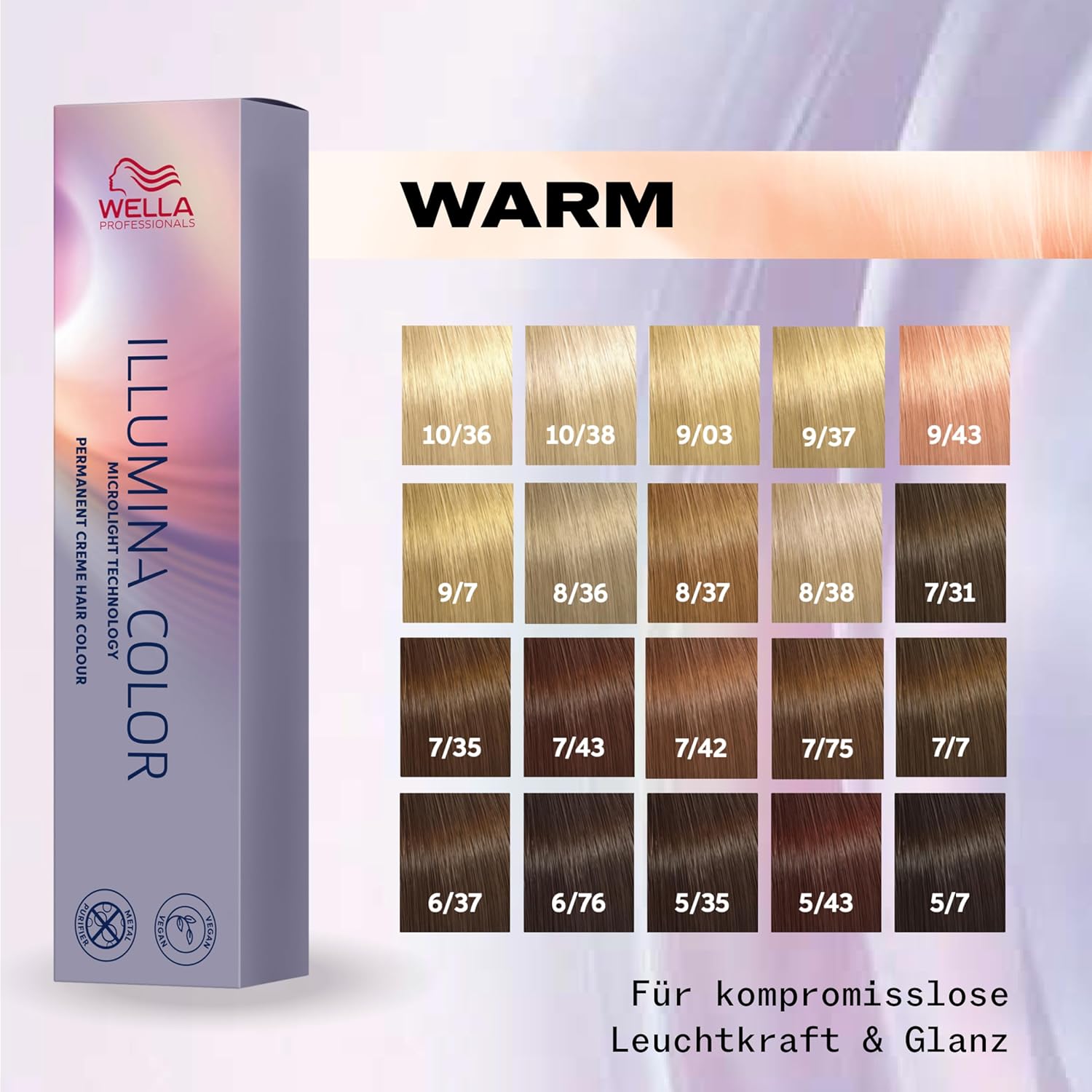 Thumbnail 4 de Wella Professionals Illumina Color – permanente vegane Premium-Haarfarbe mit bis zu 100% Grauabdeckung