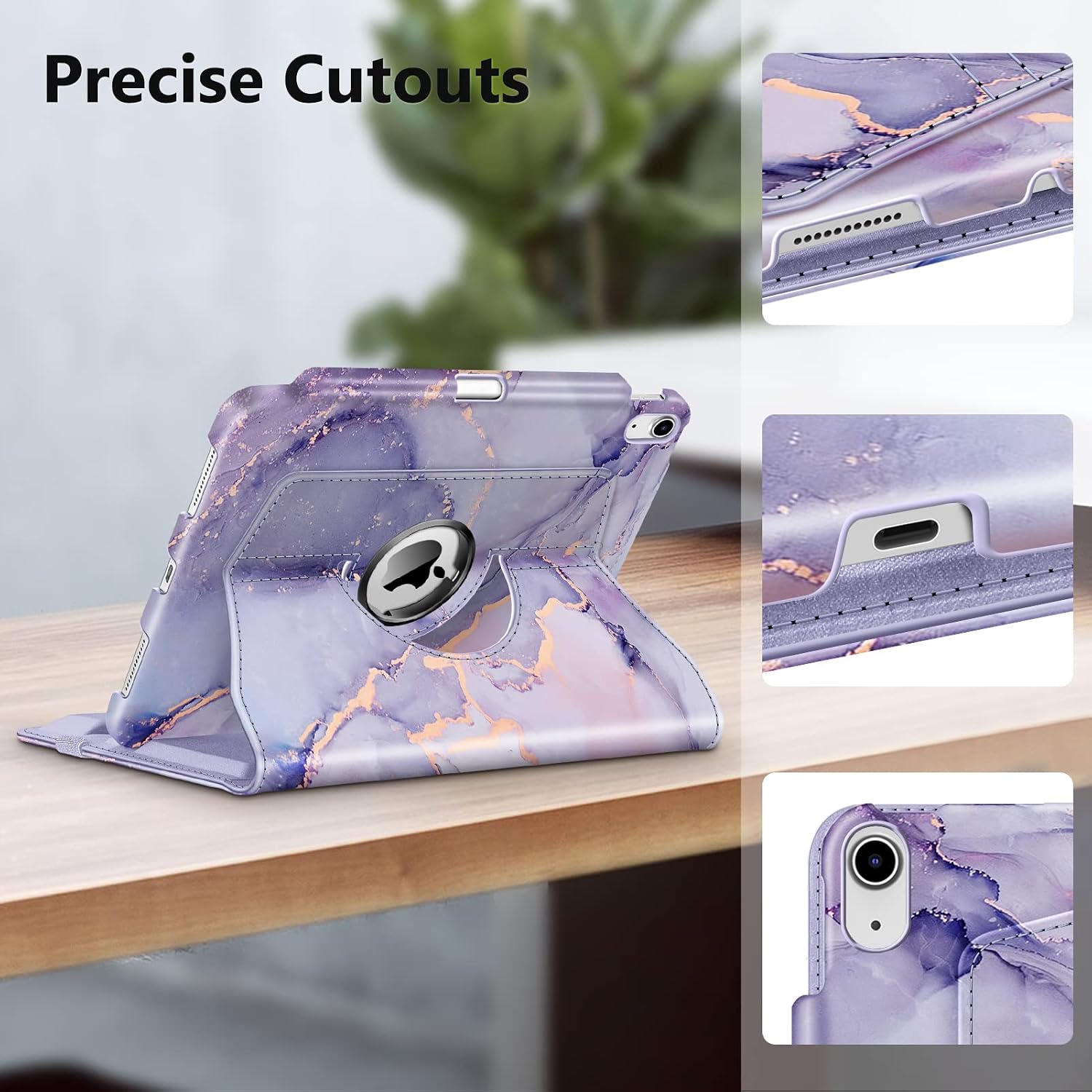 Detalle 2 de Fintie Rotating iPad Case for iPad (A16)