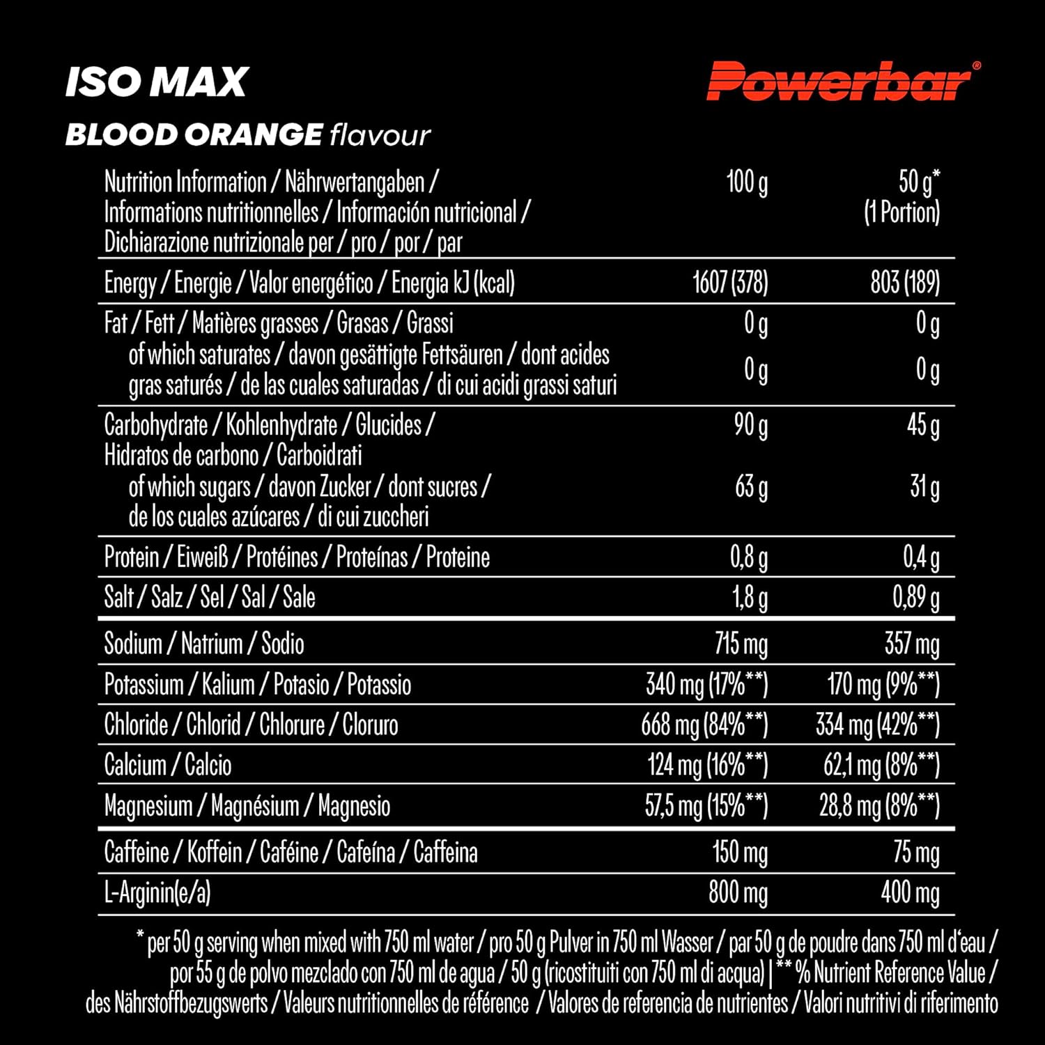 Thumbnail 5 de Powerbar Isomax Naranja 1200g - Bebida Isotónica Energizante 🍊