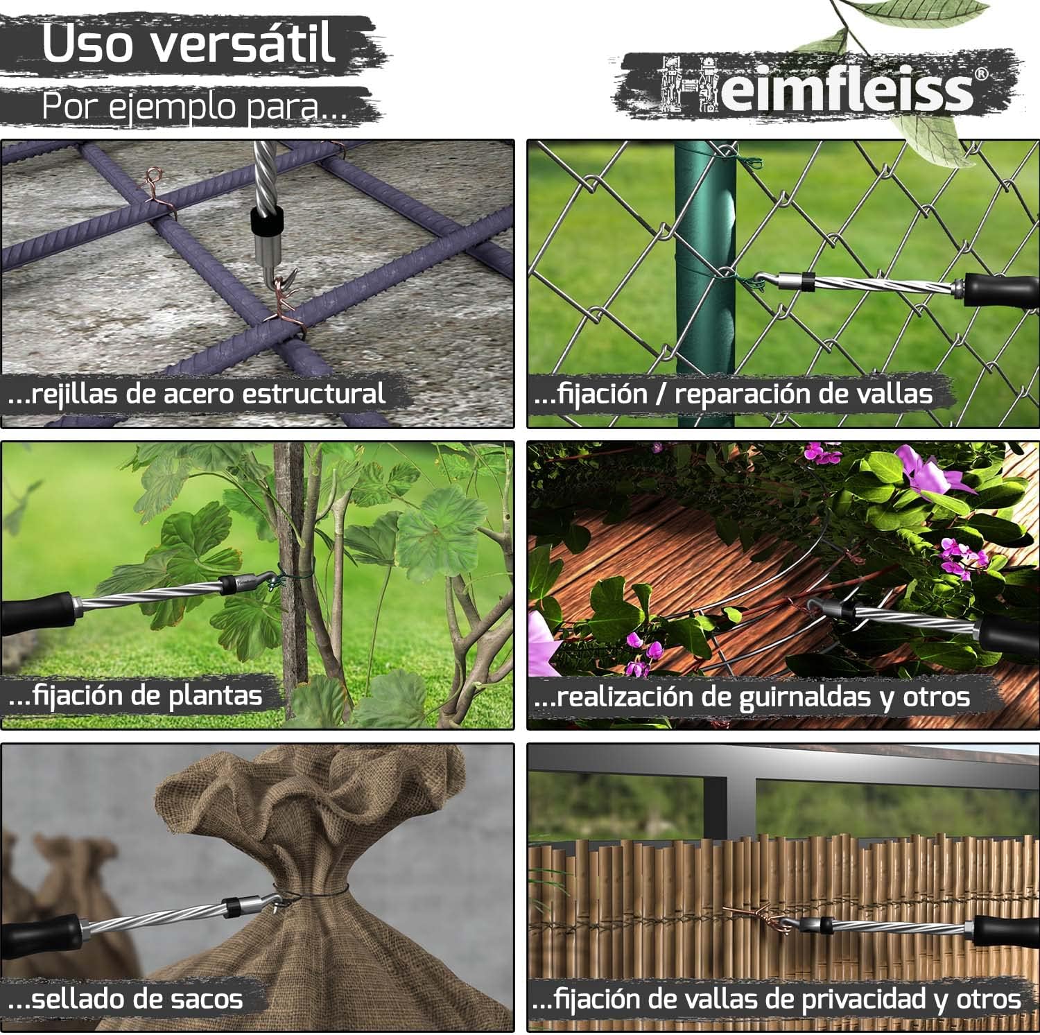 Thumbnail 4 de Heimfleiss atadora alambre 310 mm