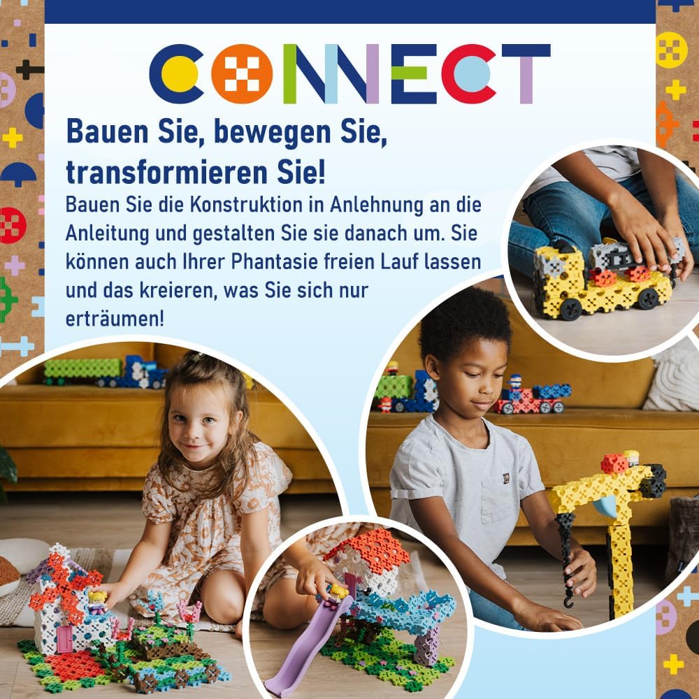 Thumbnail 3 de Connect Trefl Bausteine 2in1 Set Baumhaus/Windmühle – 255 Elemente mit Figur „Ava“