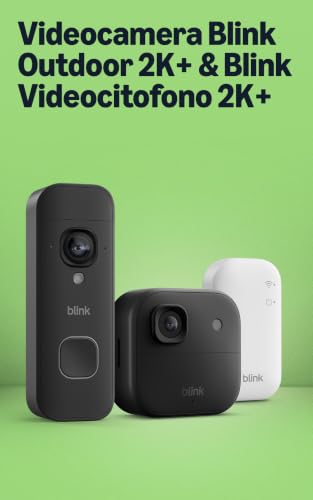 Thumbnail 7 de Blink Videocamera esterna 2K+ + Videocitofono 2K+ Blink (ultimo modello) – Nero