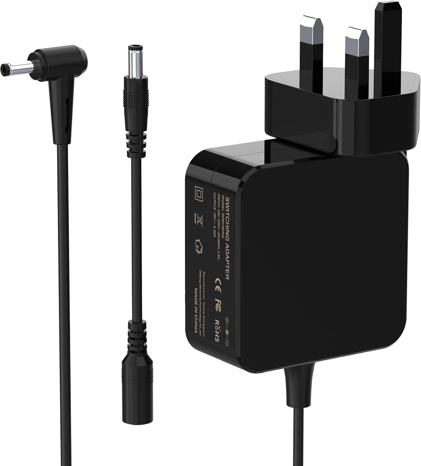 Thumbnail 6 de BIUBOTY 45W 19V DC laptop charger (compatible with selected ASUS VivoBook & ZenBook models)