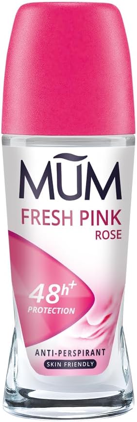 Thumbnail 1 de Mum Fresh Pink Rose Perfumed Roll-On Deodorant 50 ml (Pack of 6)