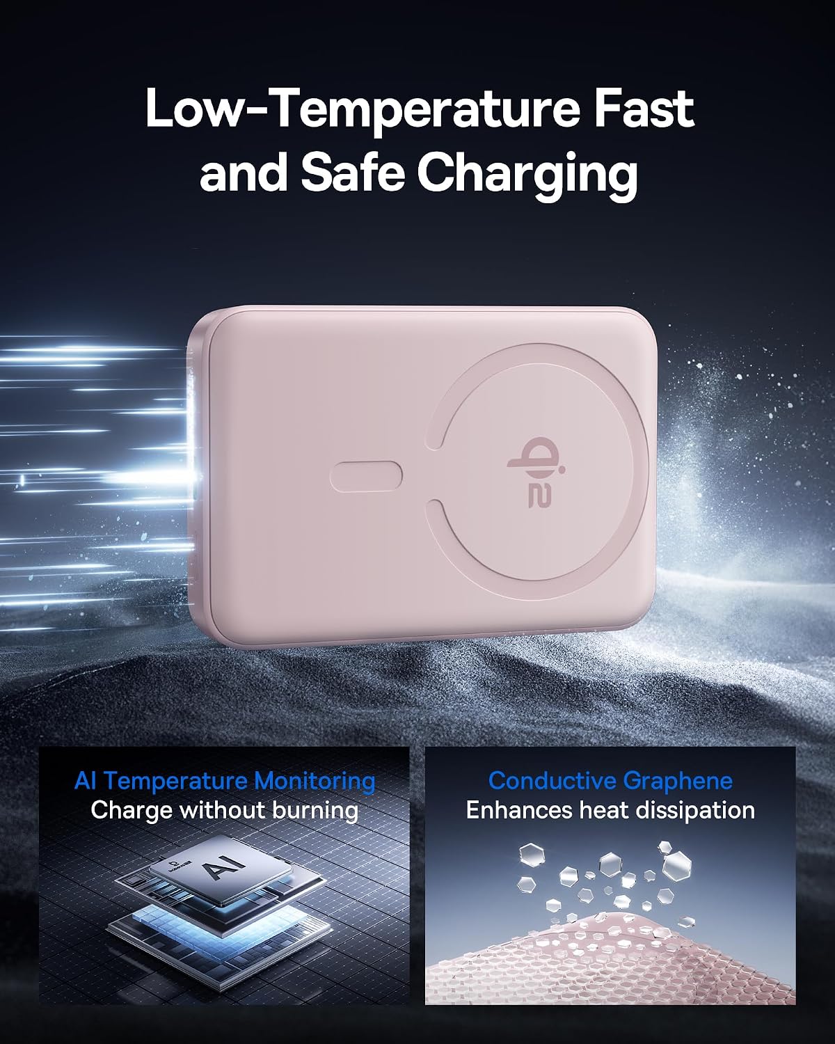 Thumbnail 3 de Baseus E00285 Qi2 Magnetic Power Bank, 10,000mAh, 15W Wireless